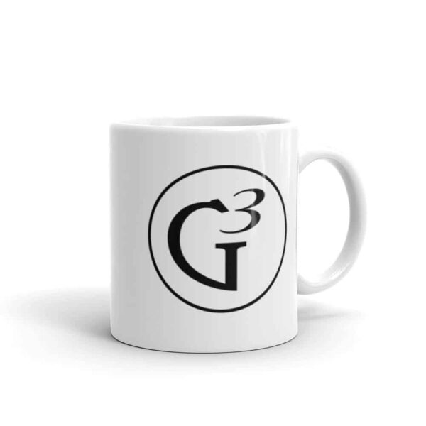 G3 White Glossy Mug