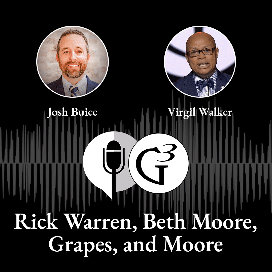 Rick Warren, Beth Moore, Grapes, and Moore (Square)