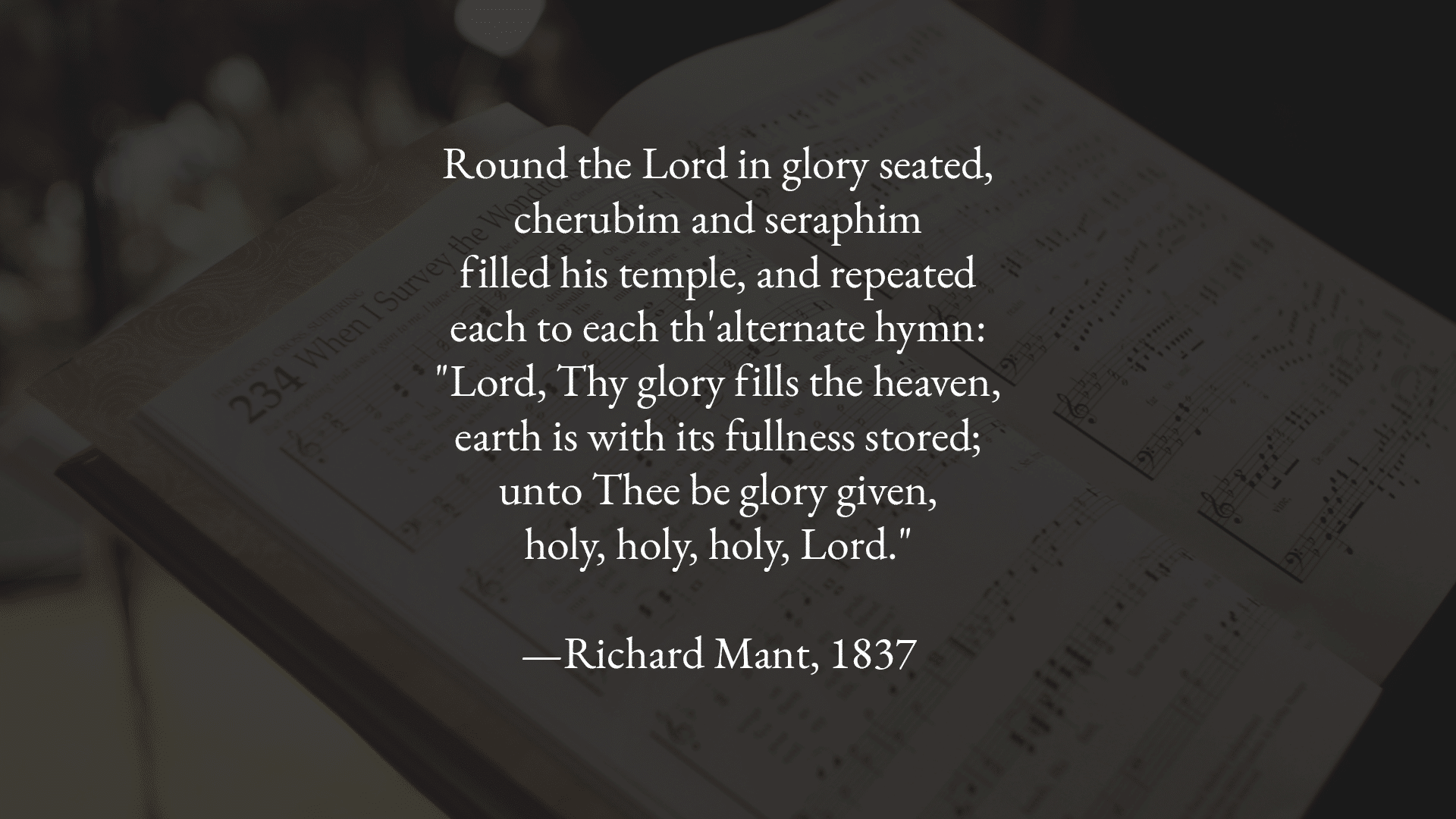 Round the Lord in Glory 1920