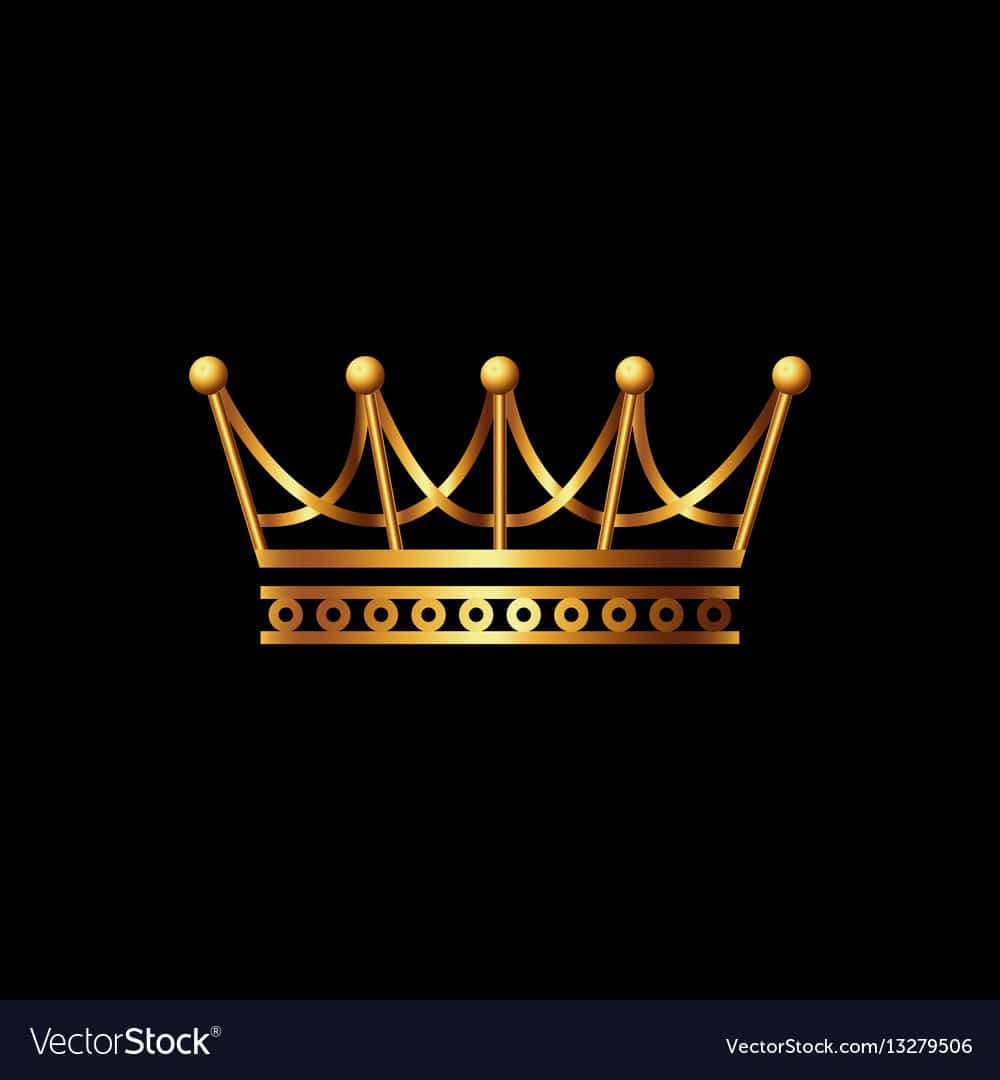 crown-gold-symbol-icon-on-black-background-vector-13279506