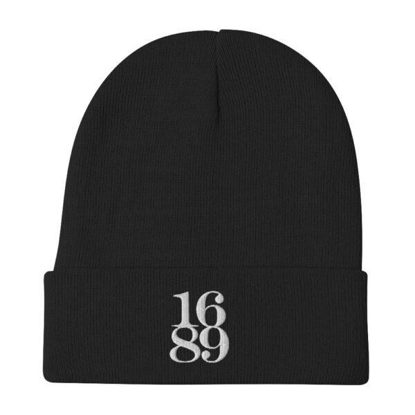 1689 Embroidered Beanie